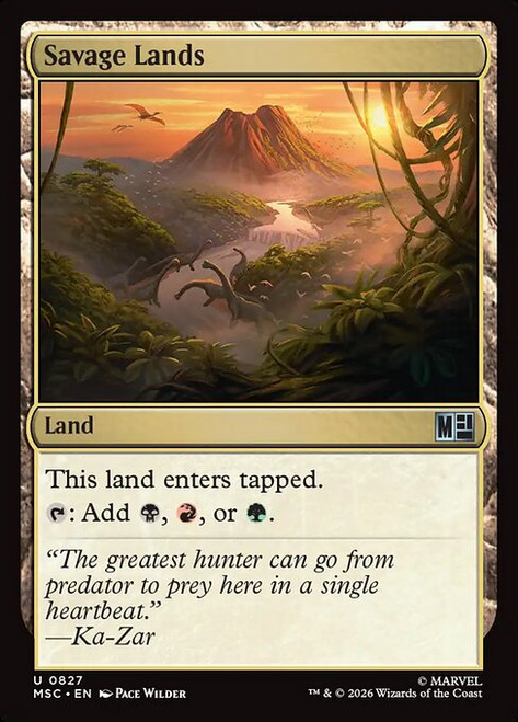 Savage Lands (MSC) (#827)