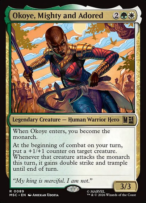 Okoye, Mighty and Adored (MSC) (SurgeFoil) (#89)