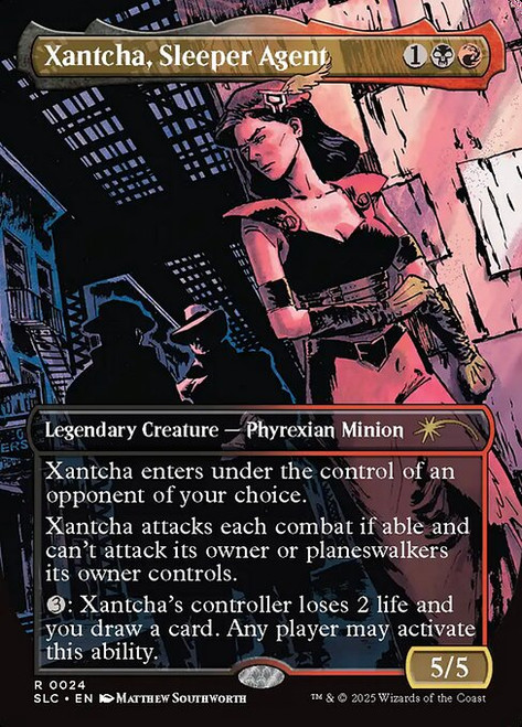 Xantcha, Sleeper Agent (SLC) (Foil) (Borderless) (#24)