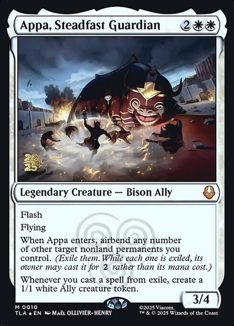 Appa, Steadfast Guardian (PTLA) (Foil) (#10s)