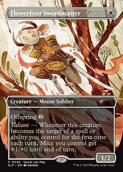 Flowerfoot Swordmaster (SLP) (Borderless) (#46)