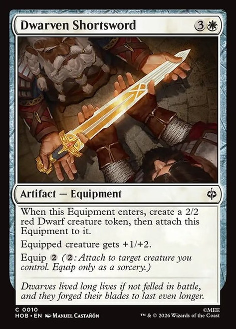 Dwarven Shortsword (HOB) (Foil) (#10)