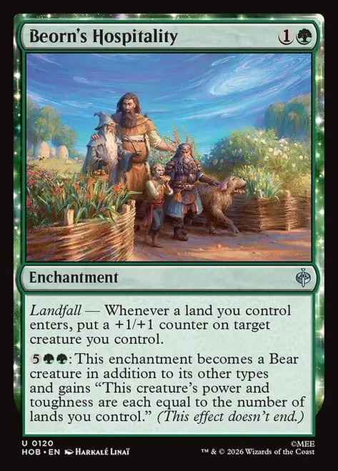 Beorn's Hospitality (HOB) (Foil) (#120)