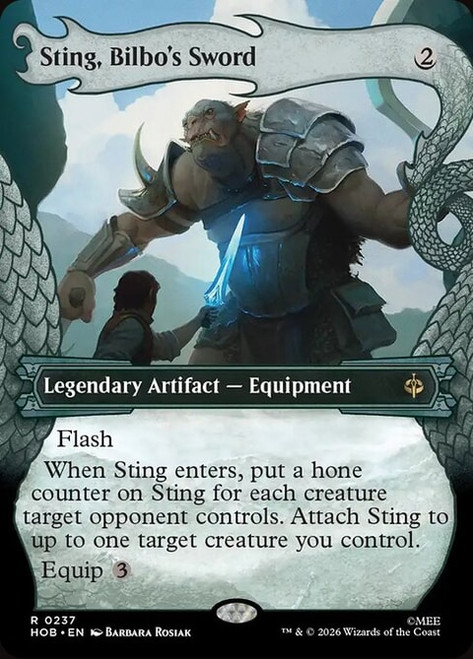 Sting, Bilbo's Sword (HOB) (Foil) (Showcase) (#237)