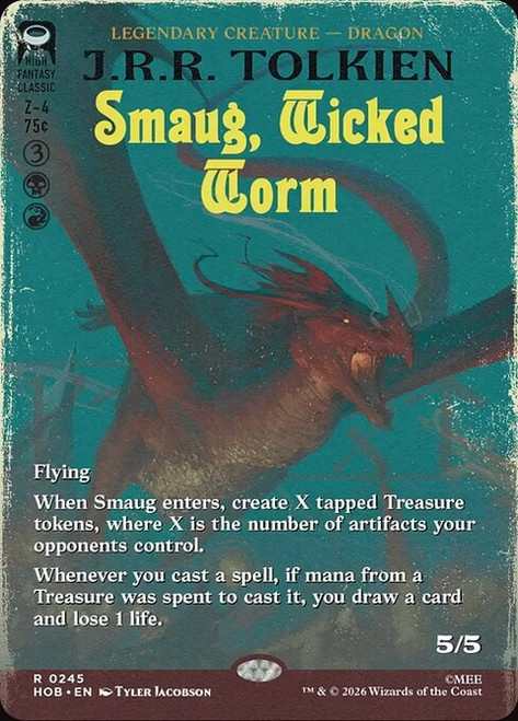 Smaug, Wicked Worm (HOB) (Showcase) (#245)