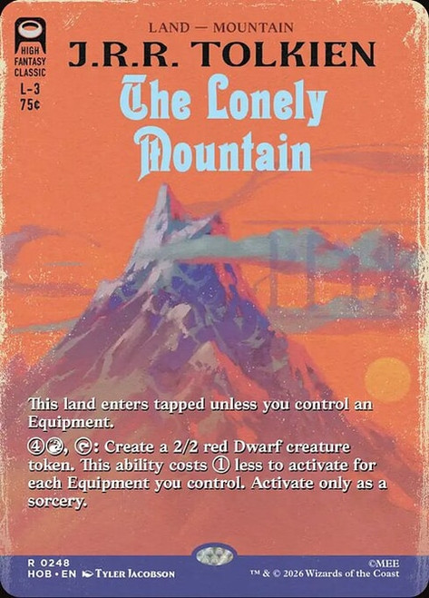 The Lonely Mountain (HOB) (Foil) (Showcase) (#248)