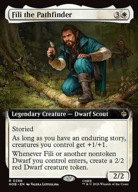 Fíli the Pathfinder (HOB) (Foil) (Extended Art) (#286)