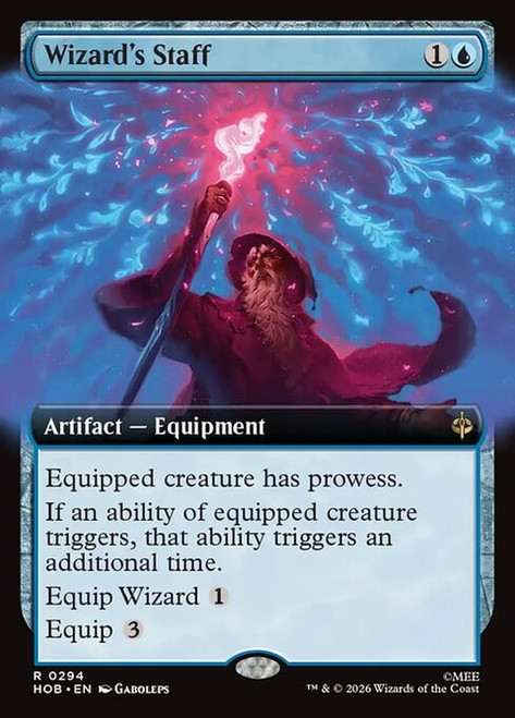 Wizard's Staff (HOB) (Extended Art) (#294)