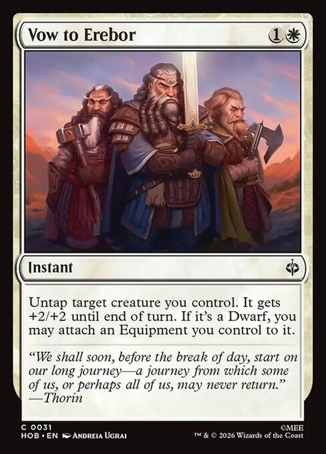 Vow to Erebor (HOB) (Foil) (#31)