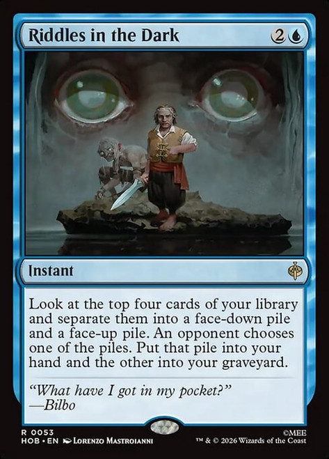 Riddles in the Dark (HOB) (Foil) (#53)