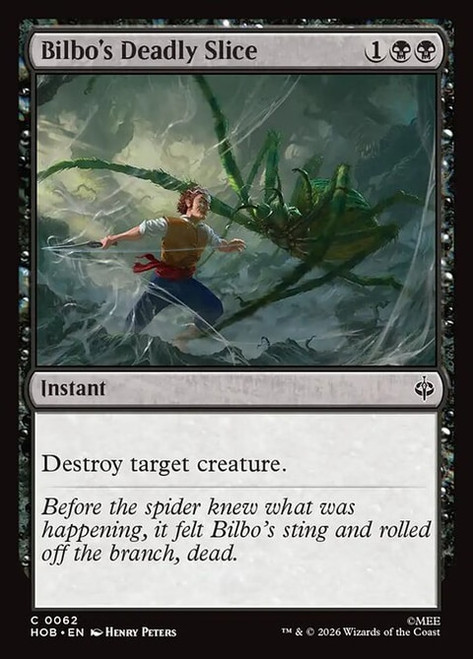 Bilbo's Deadly Slice (HOB) (#62)