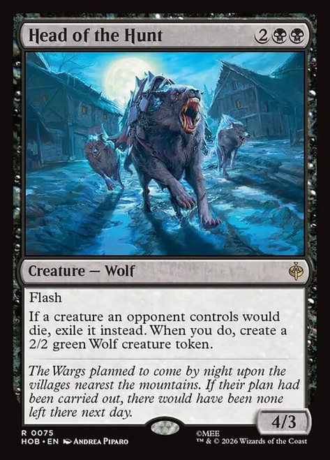 Head of the Hunt (HOB) (Foil) (#75)