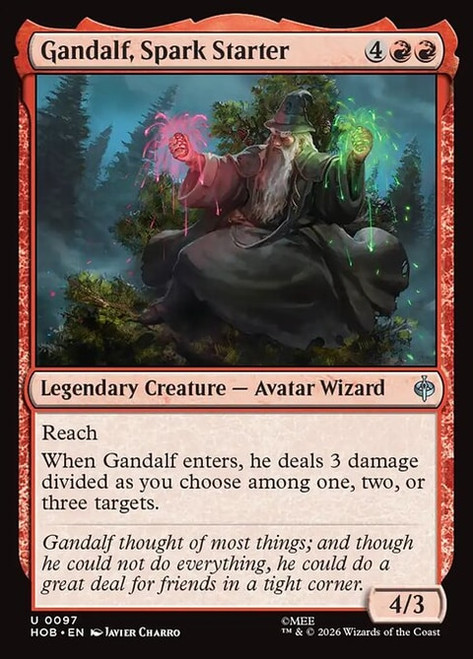 Gandalf, Spark Starter (HOB) (Foil) (#97)