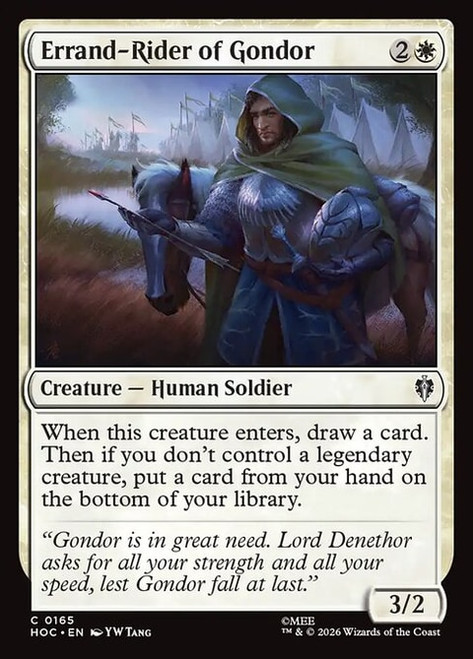 Errand-Rider of Gondor (HOC) (#165)