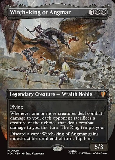 Witch-king of Angmar (HOC) (Foil) (Borderless) (#20)