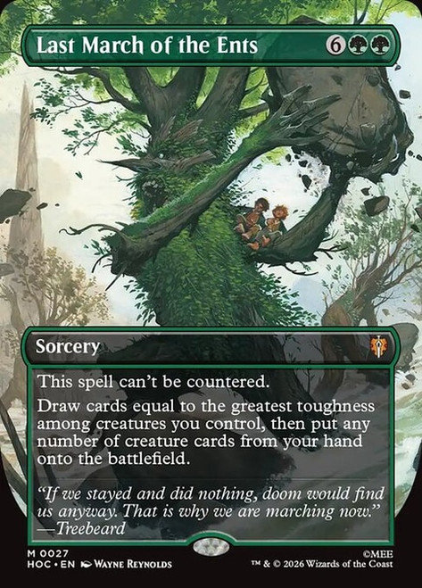 Last March of the Ents (HOC) (Borderless) (#27)