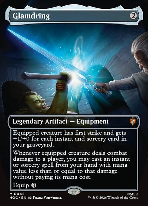 Glamdring (HOC) (Foil) (Borderless) (#42)
