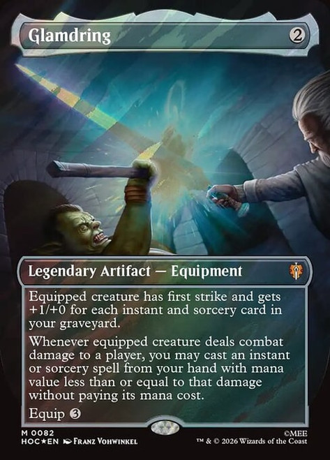 Glamdring (HOC) (SurgeFoil) (Borderless) (#82)