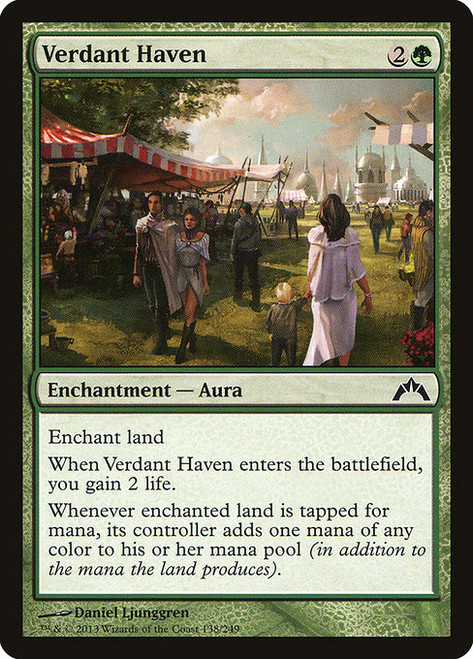 Verdant Haven (GTC) (Foil) (#138)
