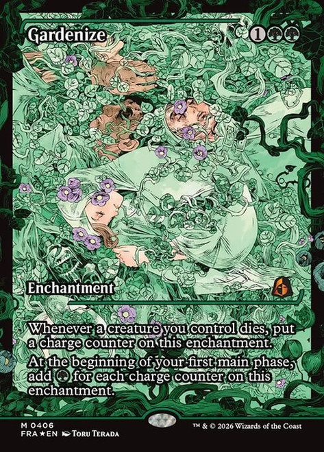 Gardenize (FRA) (Foil) (Showcase) (#406)