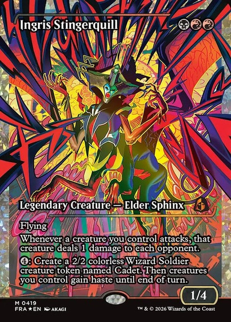 Ingris Stingerquill (FRA) (Fracture Foil) (Showcase) (#419)
