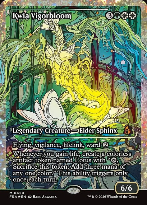 Kwia Vigorbloom (FRA) (Fracture Foil) (Showcase) (#420)