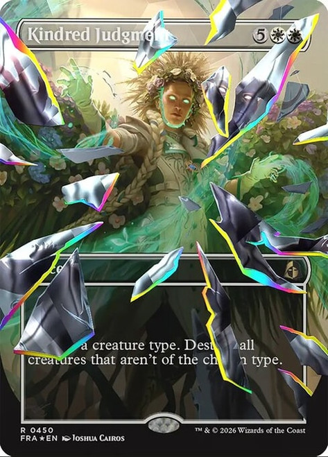 Kindred Judgment (FRA) (Facet Foil) (Borderless) (#450)