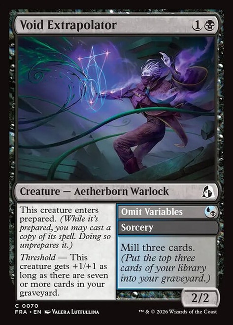 Void Extrapolator // Omit Variables (FRA) (Foil) (#70)