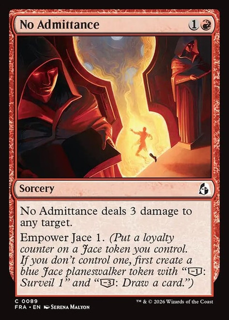 No Admittance (FRA) (Foil) (#89)