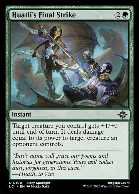 Huatli's Final Strike (LCI) (#190)