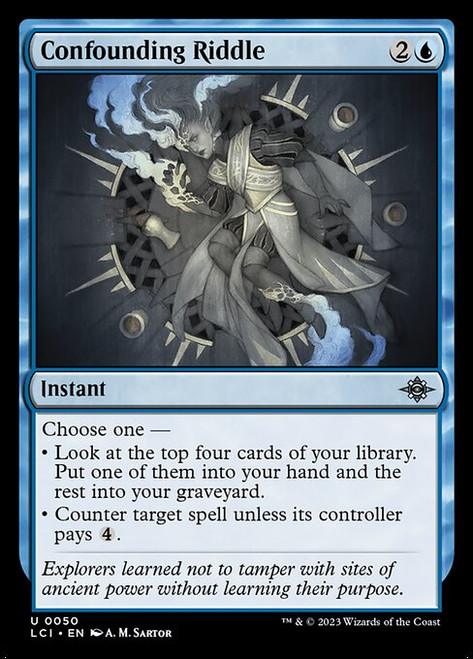 Confounding Riddle (LCI) (Foil) (#50)