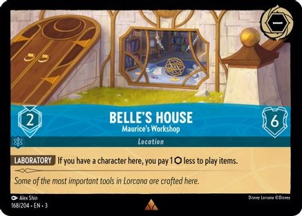 Belle's House - Maurice's Workshop (3) (#168/204)