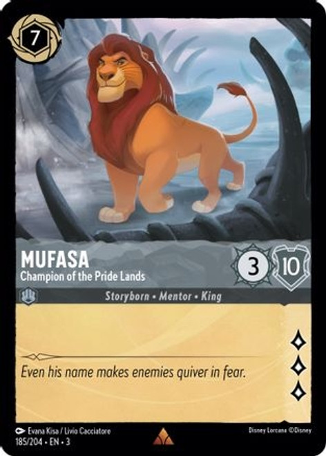 Mufasa - Champion of the Pride Lands (3) (#185/204)
