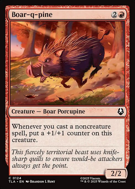 Boar-q-pine (TLA) (#124)