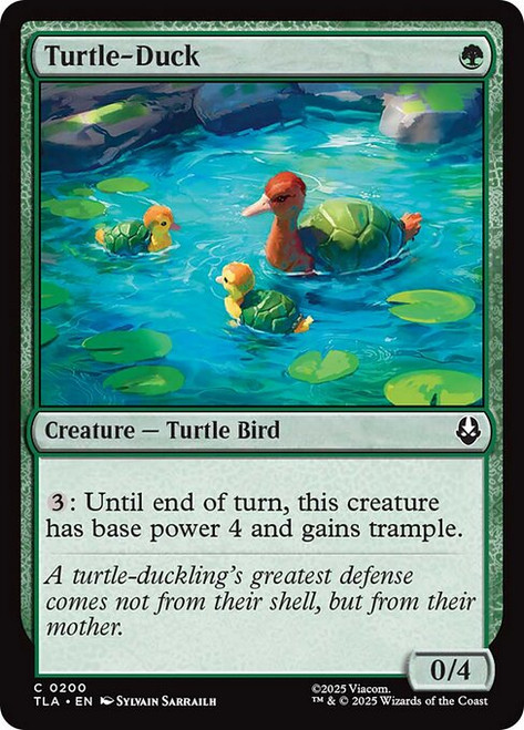 Turtle-Duck (TLA) (Foil) (#200)