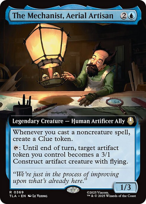 The Mechanist, Aerial Artisan (TLA) (Foil) (Extended Art) (#369)