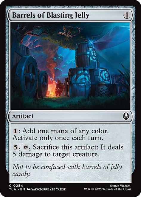 Barrels of Blasting Jelly (TLA) (Foil) (#254)