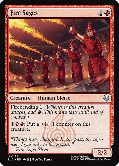 Fire Sages (TLA) (Foil) (#136)