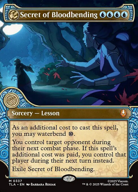 Secret of Bloodbending (TLA) (Foil) (Showcase) (#337)
