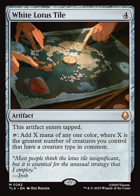 White Lotus Tile (TLA) (#262)