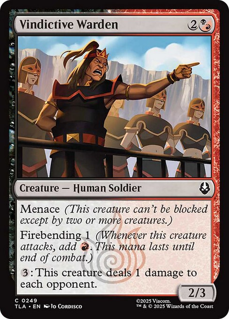 Vindictive Warden (TLA) (Foil) (#249)