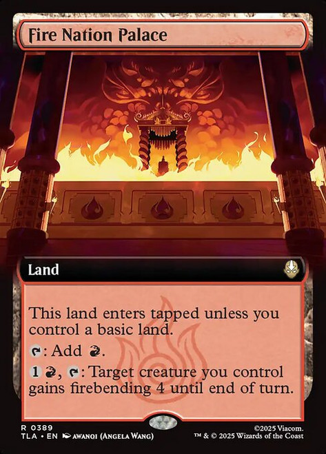 Fire Nation Palace (TLA) (Extended Art) (#389)