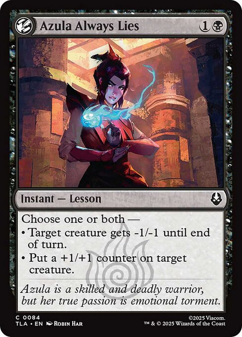 Azula Always Lies (TLA) (Foil) (#84)
