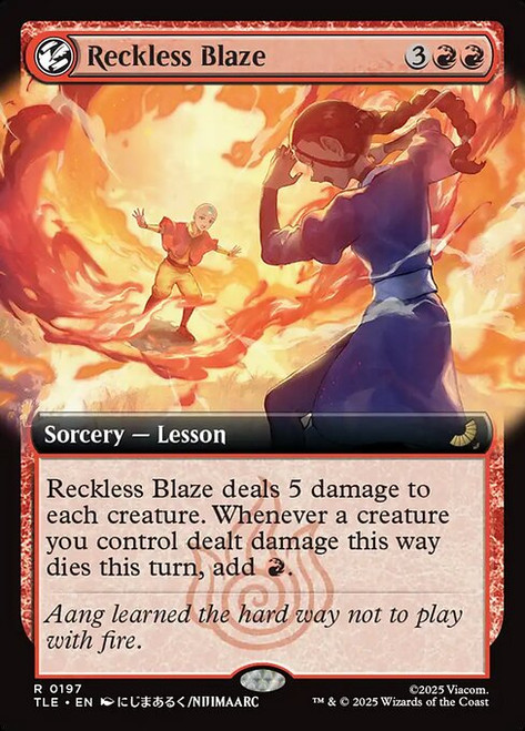 Reckless Blaze (TLE) (Extended Art) (#197)