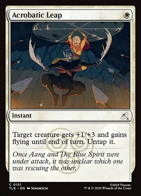 Acrobatic Leap (TLE) (Foil) (#151)