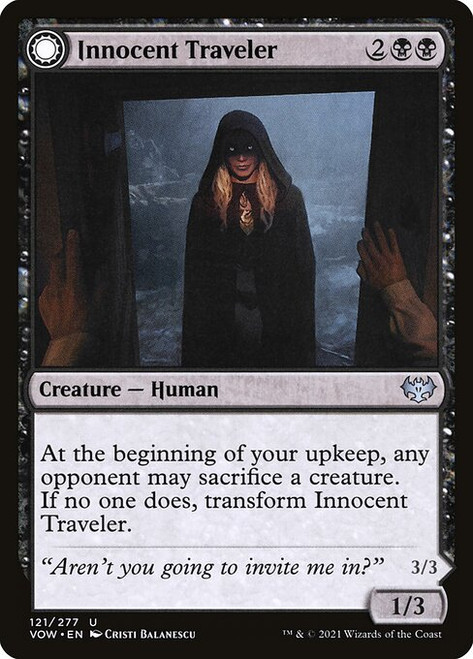 Innocent Traveler // Malicious Invader (VOW) (#121)