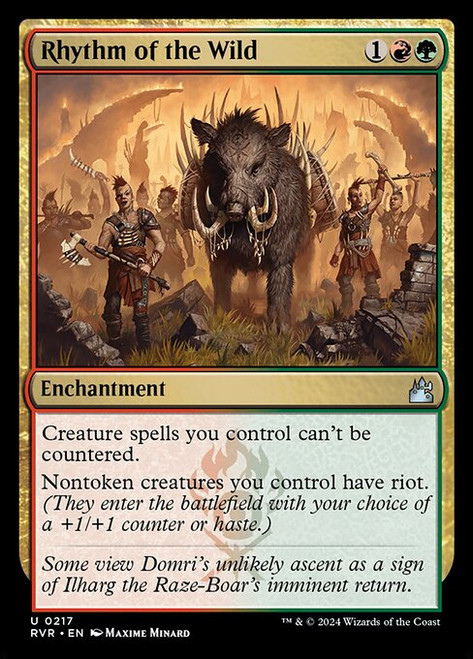 Rhythm of the Wild (RVR) (Foil) (#217)