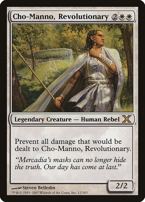 Cho-Manno, Revolutionary (10E) (Foil) (#12)