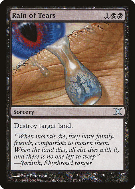 Rain of Tears (10E) (Foil) (#170)