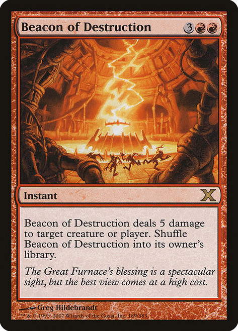 Beacon of Destruction (10E) (Foil) (#189)